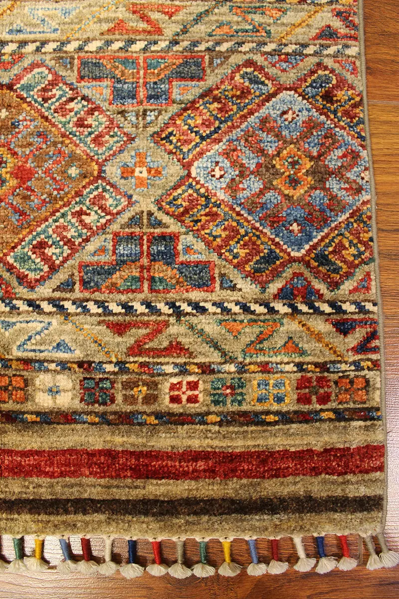 Anadolu Şal Desen Yün El Dokuma Halı