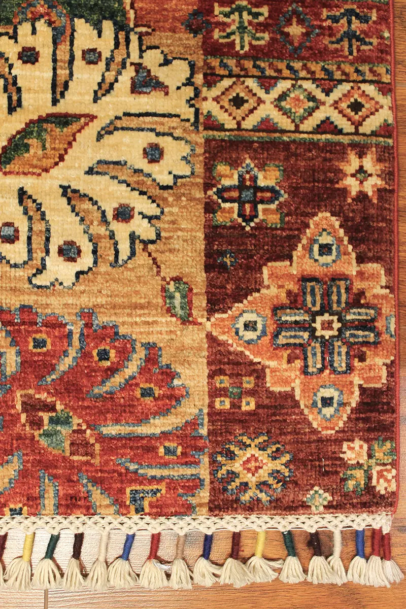 Anadolu Şal Desen Yün El Dokuma Halı