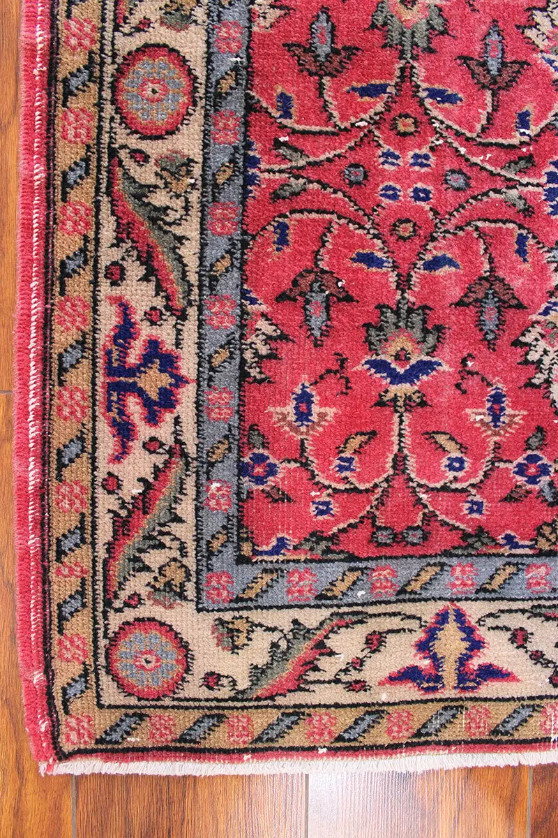 El Dokuma Natural Vintage Halı