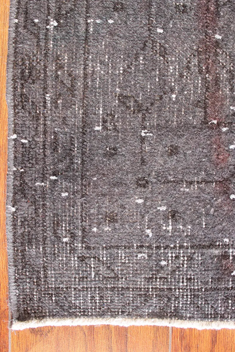 El Dokuma Kahve Vintage Halı