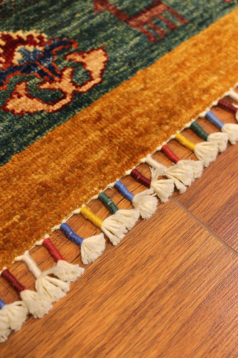 Anadolu Şal Desen Yün El Dokuma Halı