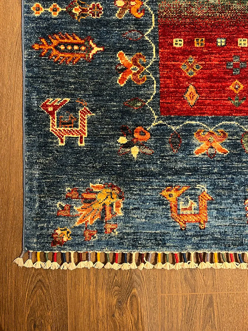 Anadolu Şal Desen Yün El Dokuma Halı