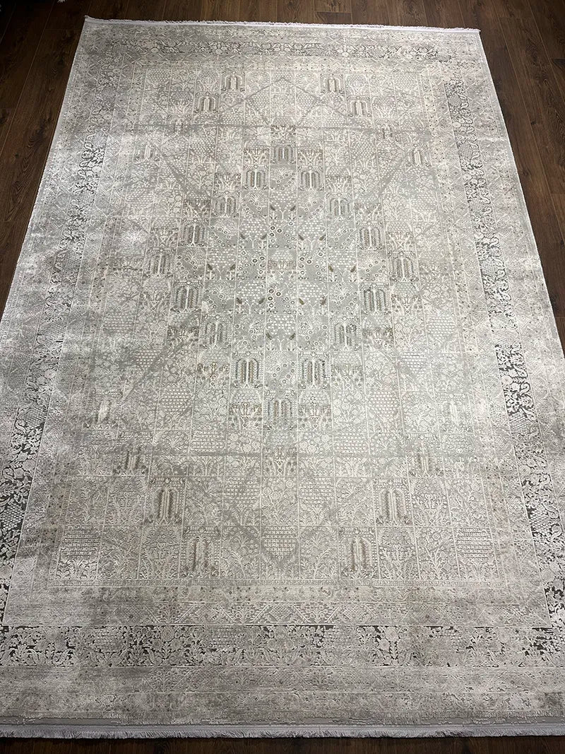 Apex Aura 2825 Gri Özel Tezgah Halısı