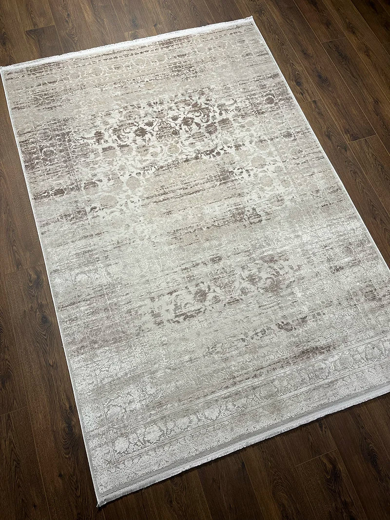 Elegance Serisi Bej Bambu Özel Tezgah Halısı