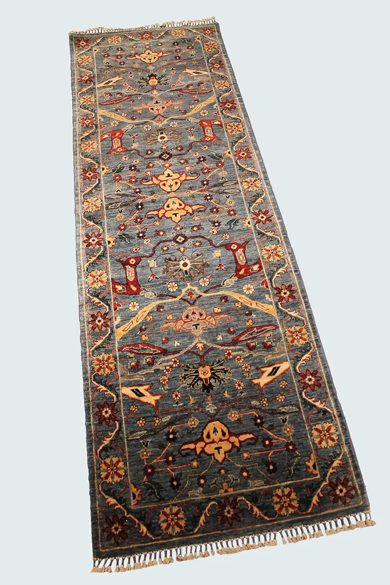 Anadolu Şal Desen Yün El Dokuma Halı Yolluk