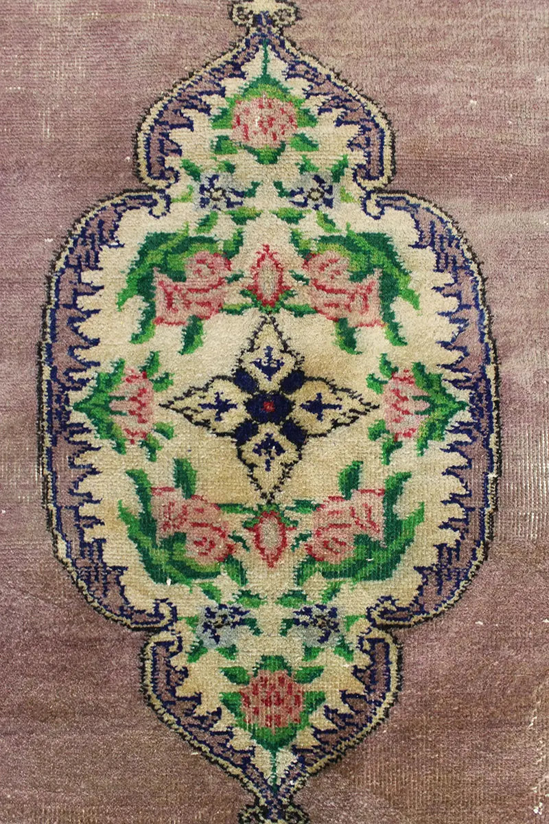 El Dokuma Natural Vintage Halı