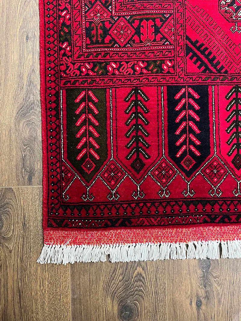 El Dokuma Afgan Bilicik Halısı Seccade