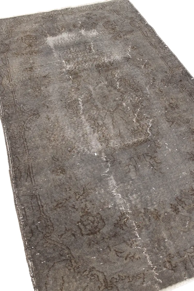 El Dokuma Kahve Vintage Halı