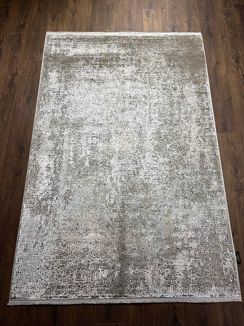 Craft Serisi Bej Bambu Özel Tezgah Halısı