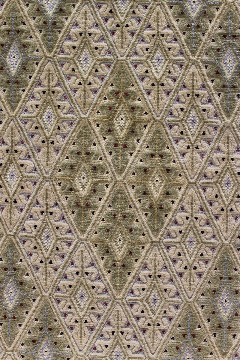 El Dokuma Afgan Berceste Bej Yün Kilim