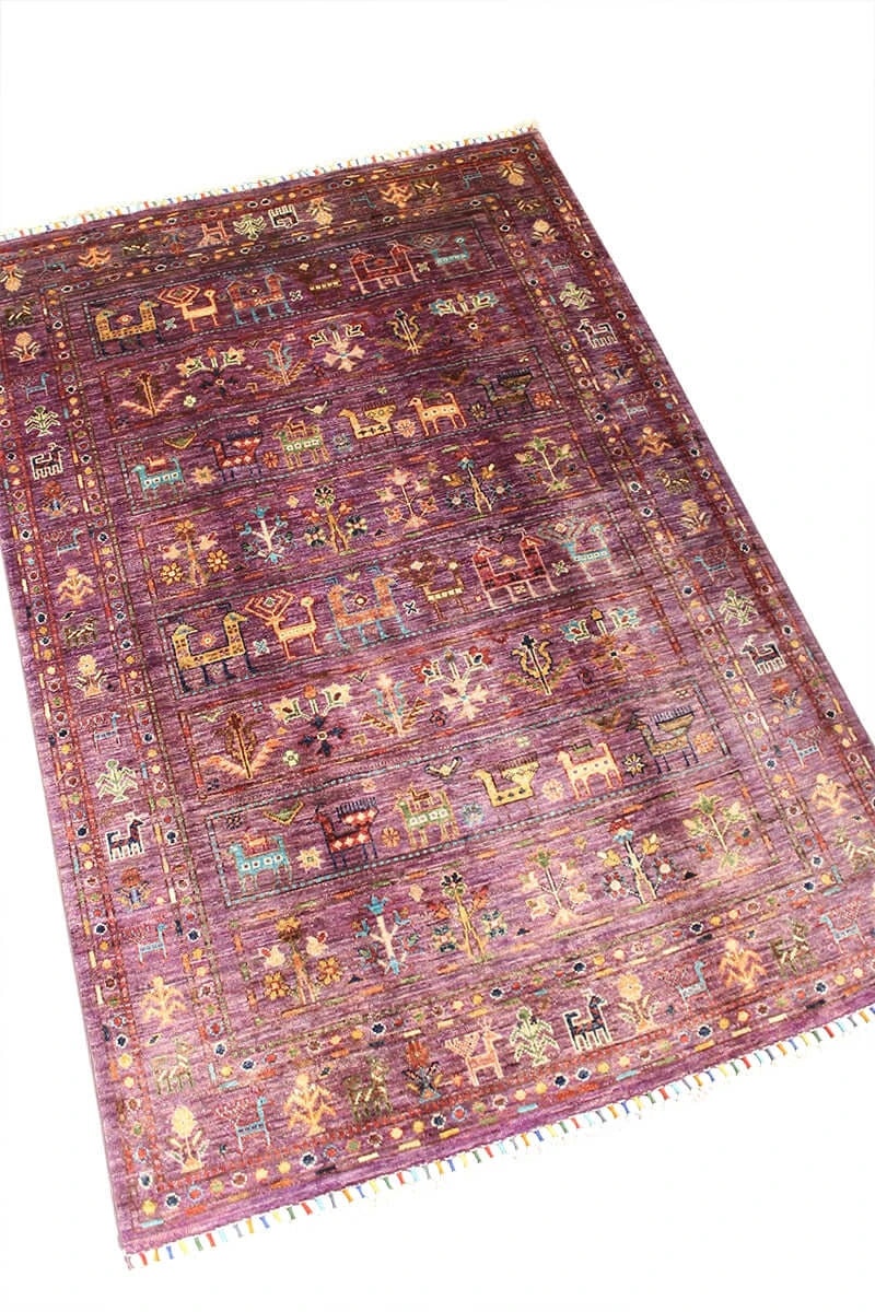 Anadolu Şal Desen Yün El Dokuma Halı