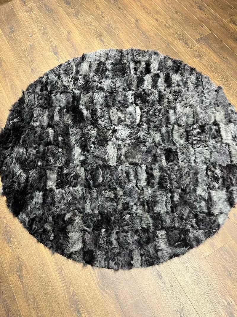 Toscana Serisi Sade Desenli Deri Post Halı