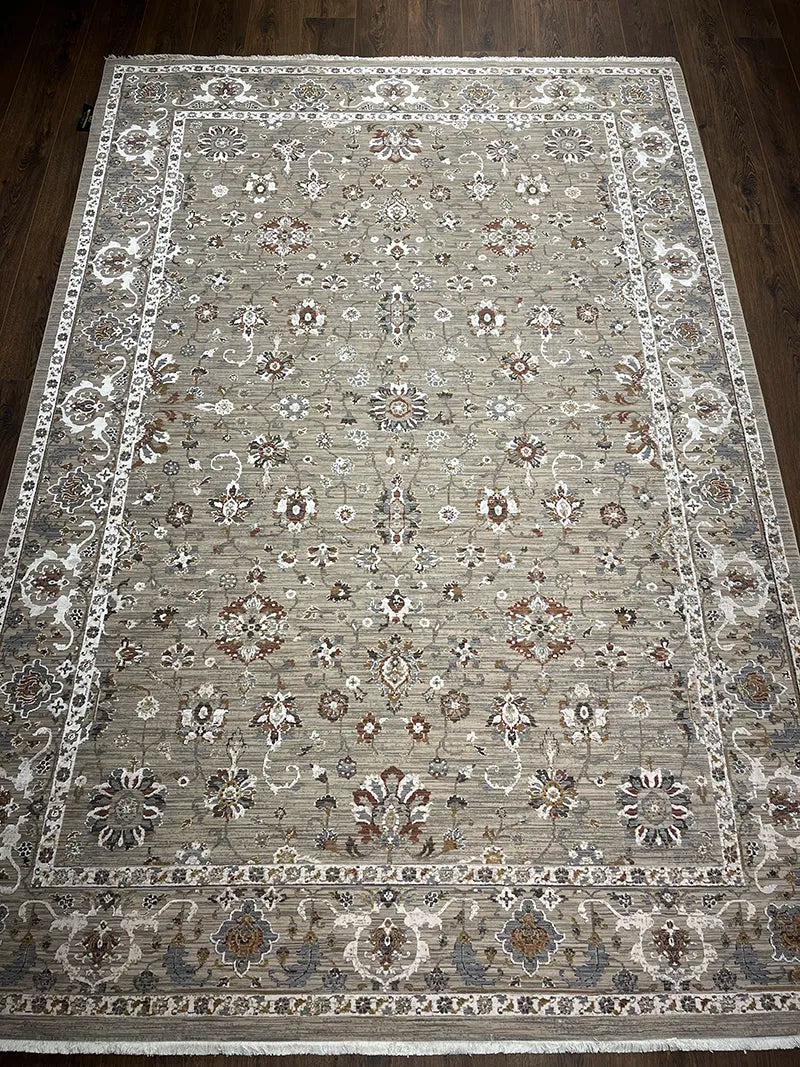 Hera Serisi Bej Bambu Özel Tezgah Halısı