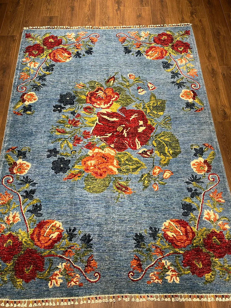 Anadolu Şal Desen Yün El Dokuma Halı