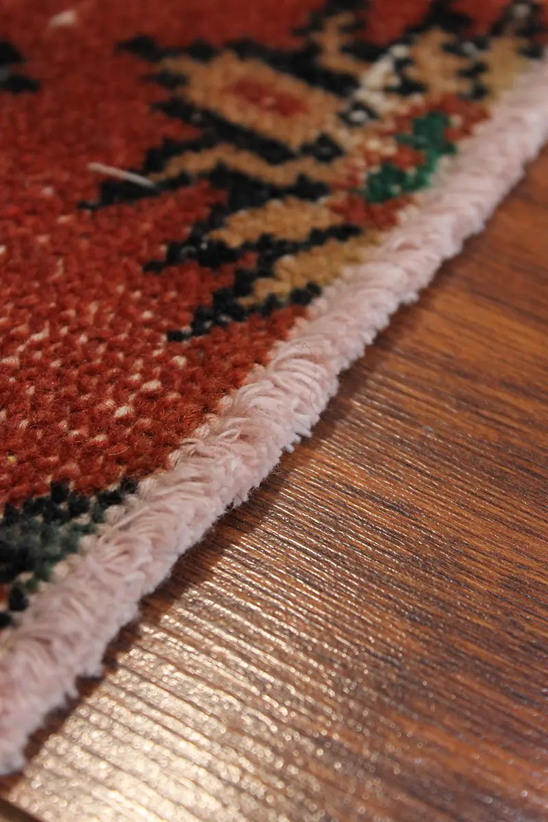 El Dokuma Natural Vintage Halı