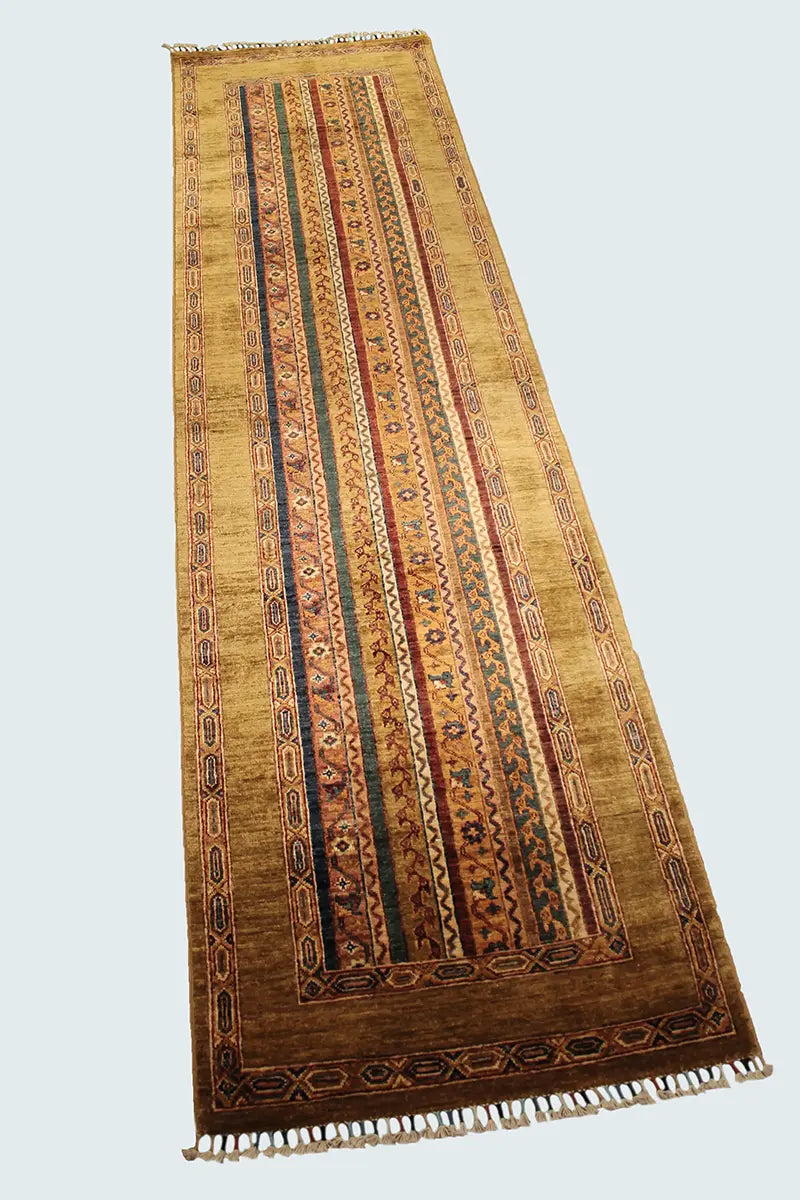 Anadolu Şal Desen Yün El Dokuma Halı Yolluk