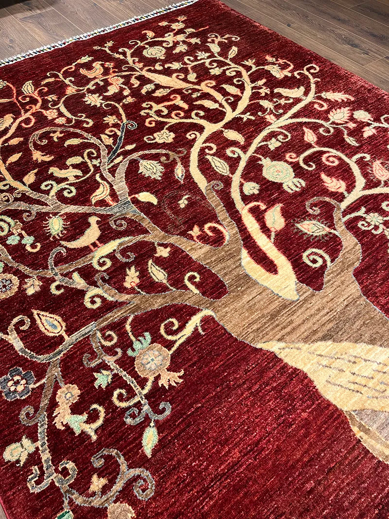 Anadolu Şal Desen Yün El Dokuma Halı