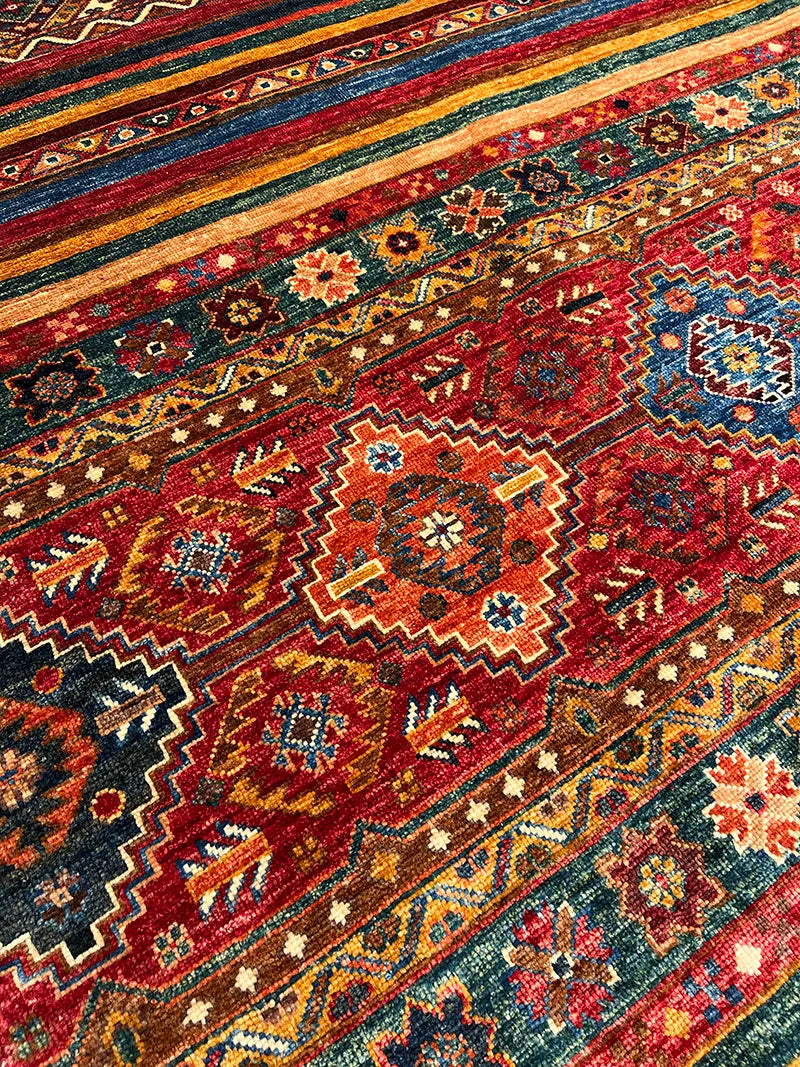 Anadolu Şal Desen Yün El Dokuma Halı