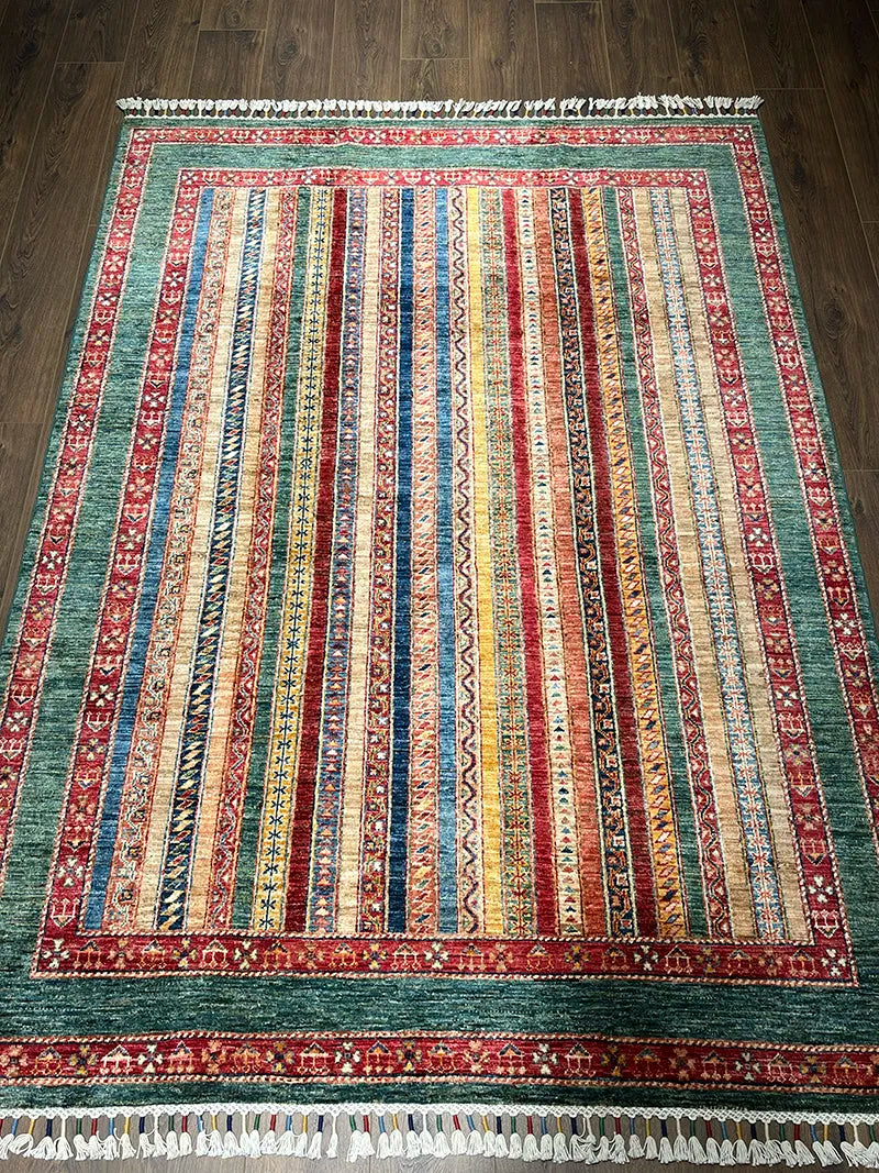 Anadolu Şal Desen Yün El Dokuma Halı