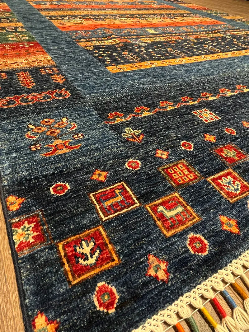 Anadolu Şal Desen Yün El Dokuma Halı