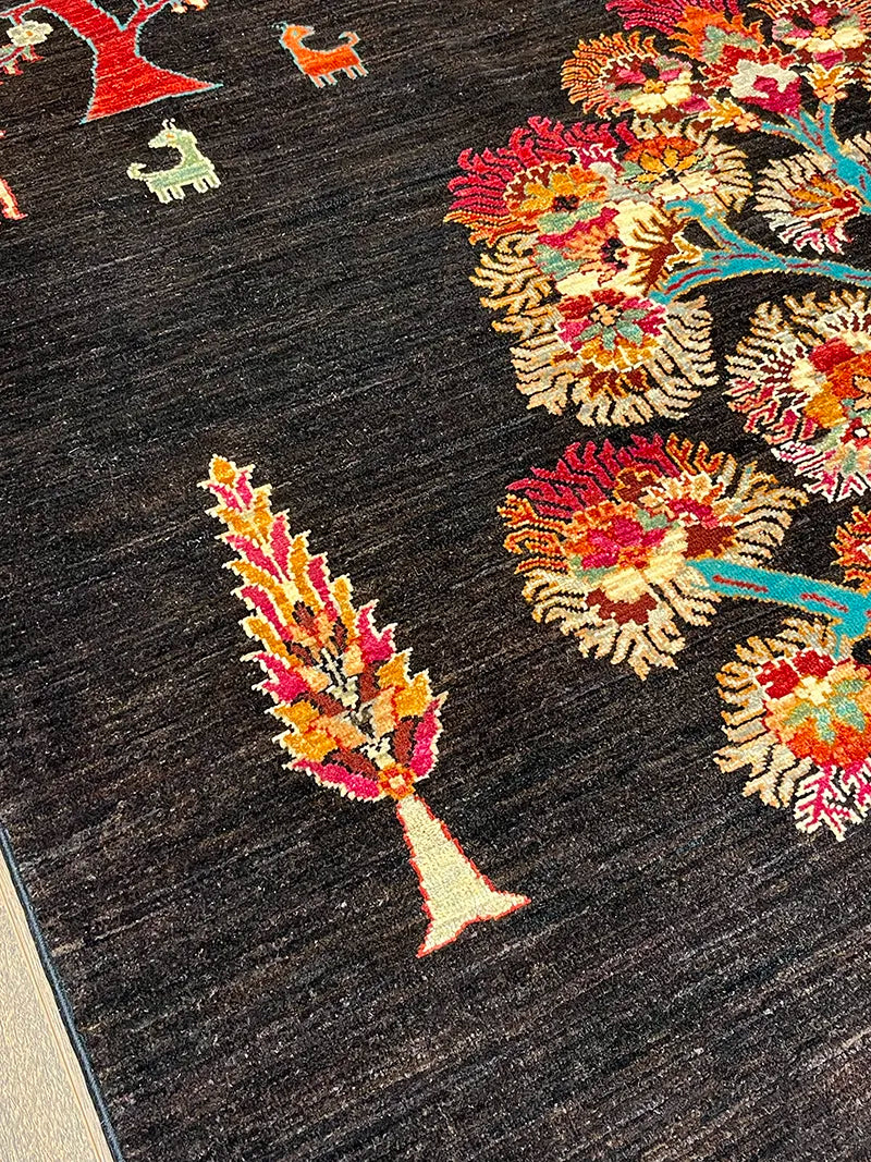 Anadolu Şal Desen Yün El Dokuma Halı