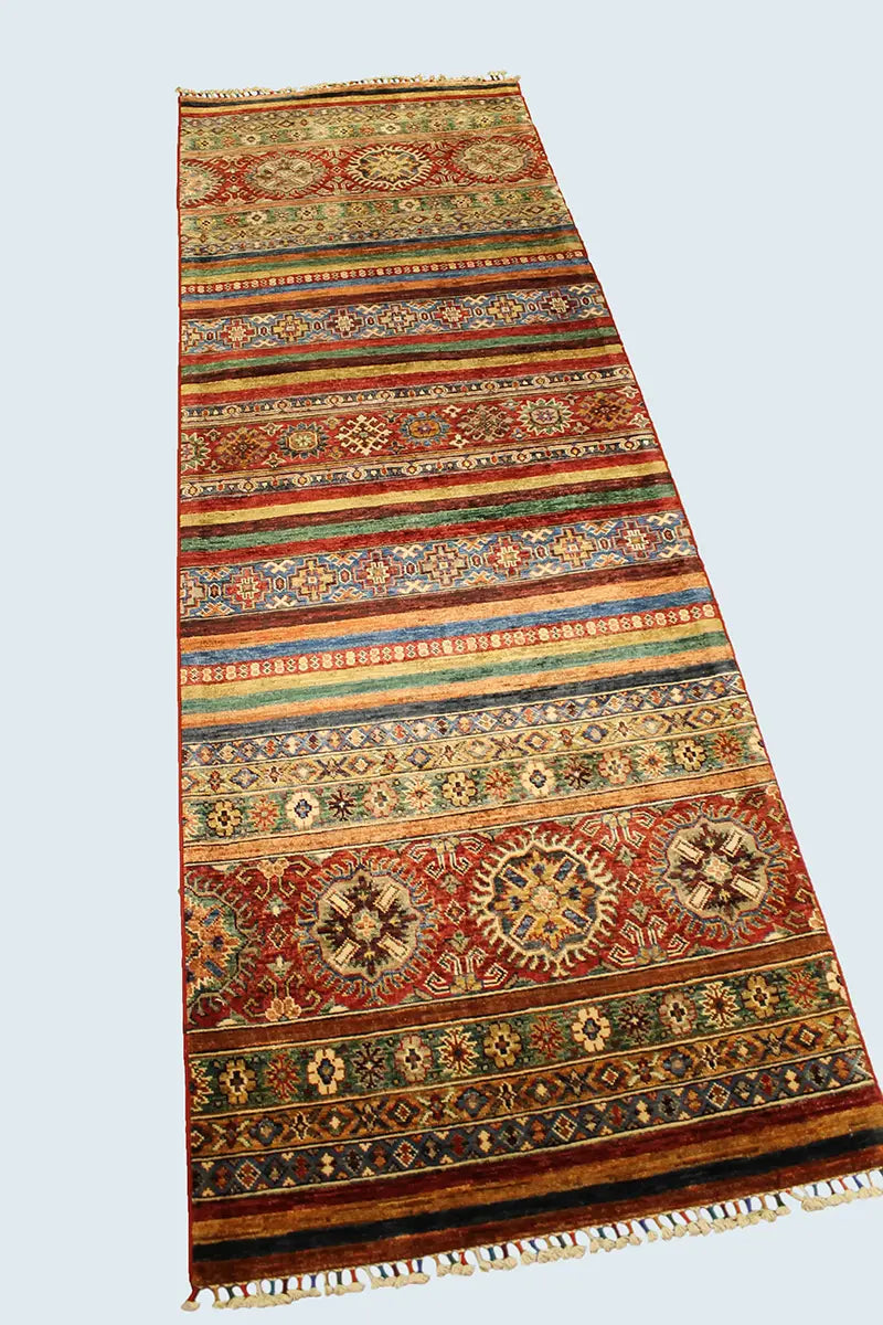 Anadolu Şal Desen Yün El Dokuma Halı Yolluk