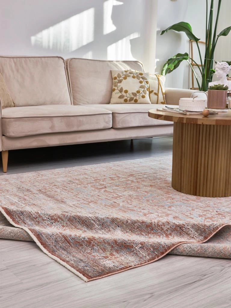 Apex Heriz 8214 Kırmızı Bambu Özel Tezgah Halısı