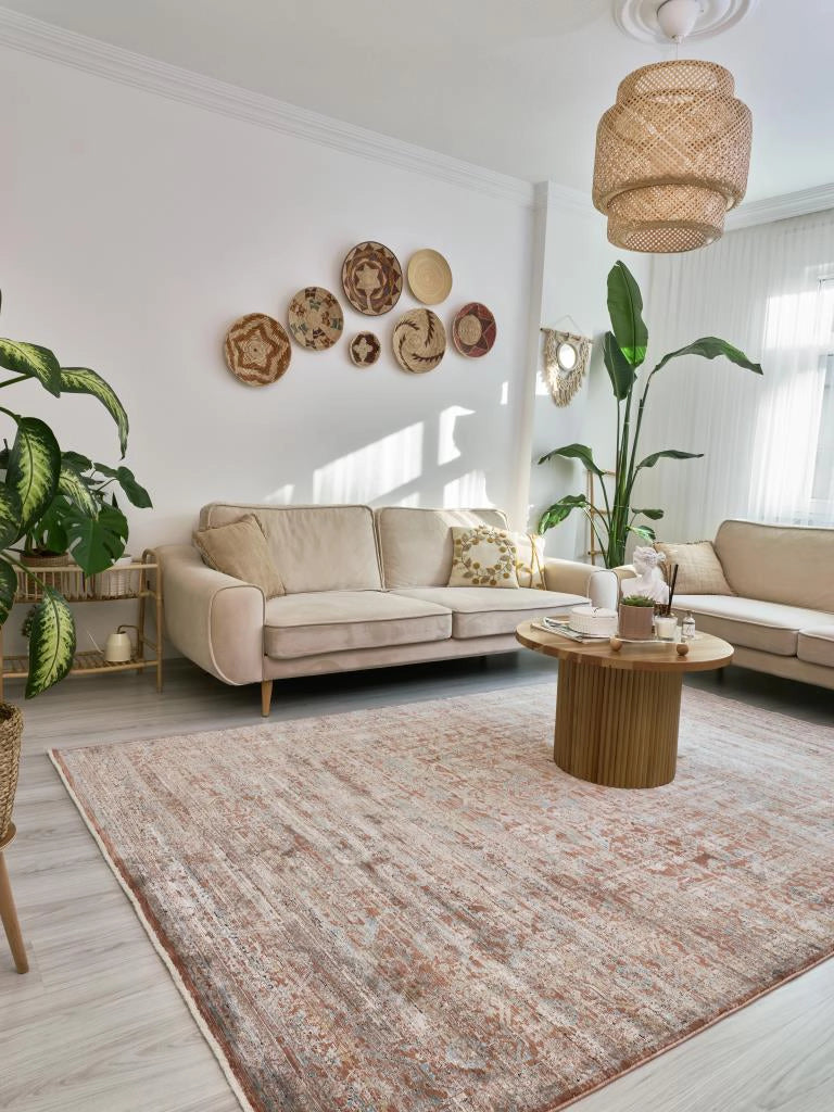 Apex Heriz 8214 Kırmızı Bambu Özel Tezgah Halısı