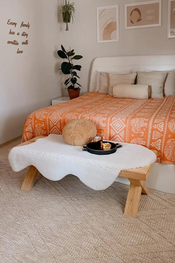 Apex Havana 8562 Bej İskandinav Desen Makine Halısı