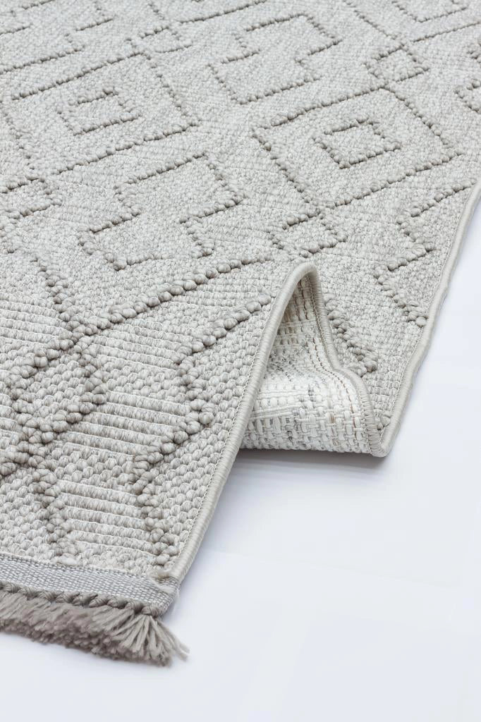 Apex Havana 8571 Gri İskandinav Desen Makine Halısı