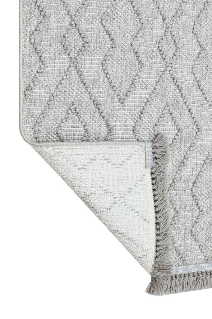 Apex Havana 8571 Gri İskandinav Desen Makine Halısı