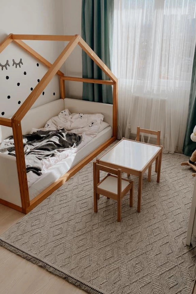 Apex Havana 8571 Gri İskandinav Desen Makine Halısı