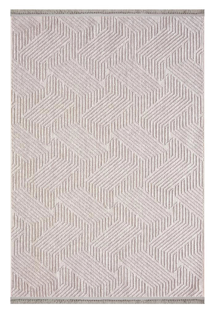 Apex Havana 8592 Bej İskandinav Desen Makine Halısı