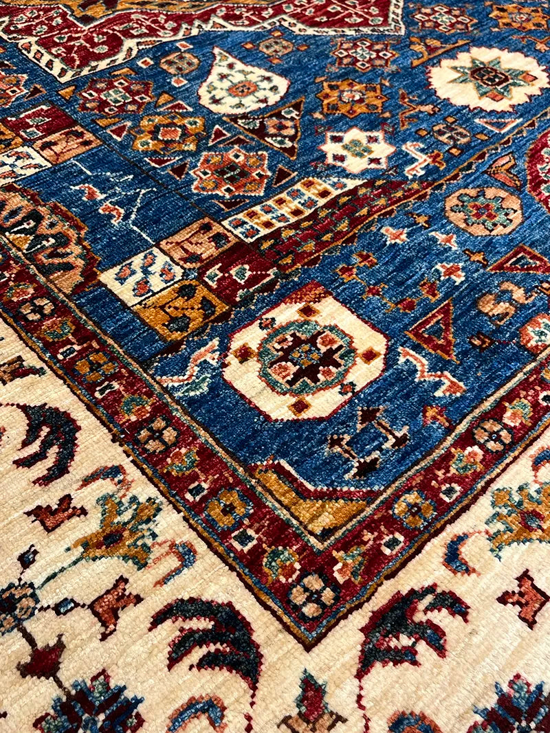 Anadolu Şal Memlük Desen Yün El Dokuma Halı