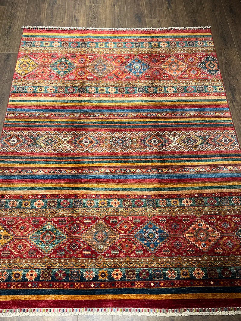 Anadolu Şal Desen Yün El Dokuma Halı