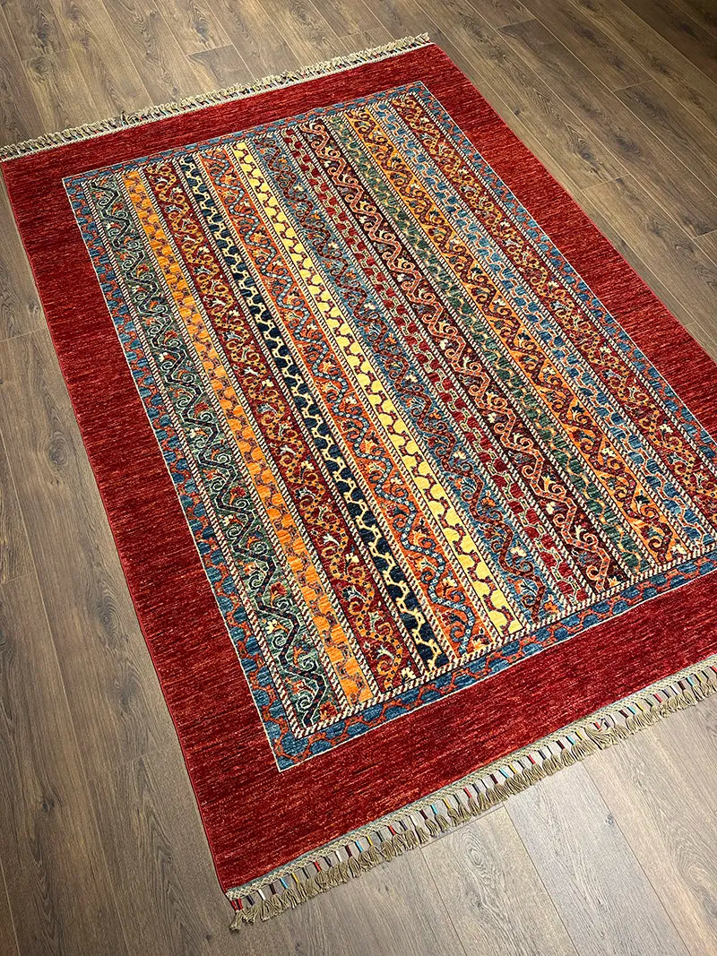 Anadolu Şal Desen Yün El Dokuma Halı