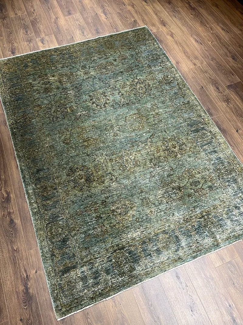 Overdye Serisi Eskitme El Dokuma Halı