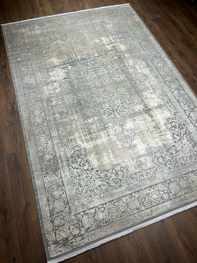 Apex Aura 2891 Antrasit Özel Tezgah Halısı