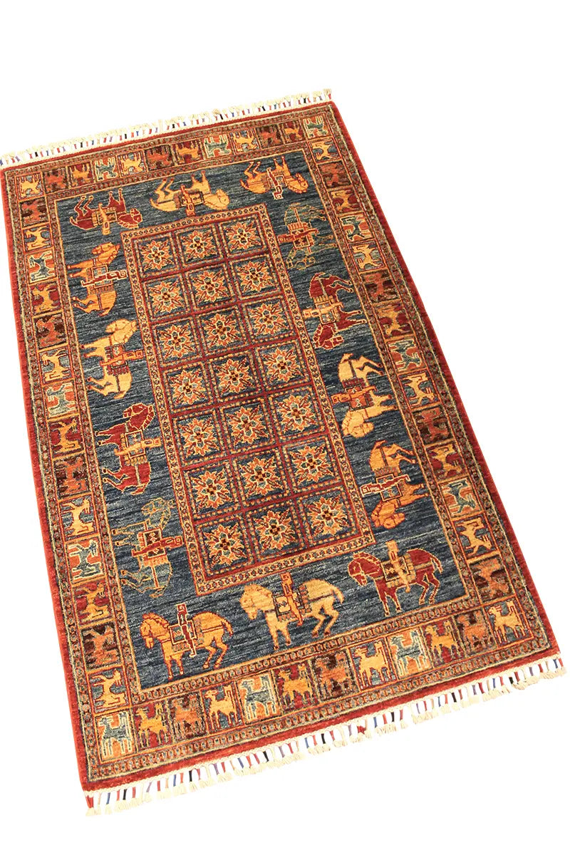 Anadolu Şal Desen Yün El Dokuma Halı