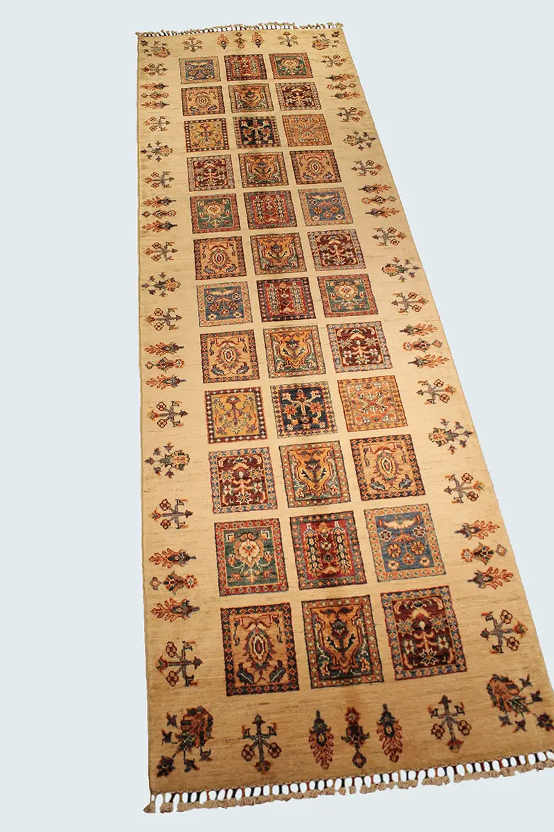 Anadolu Şal Desen Yün El Dokuma Halı Yolluk