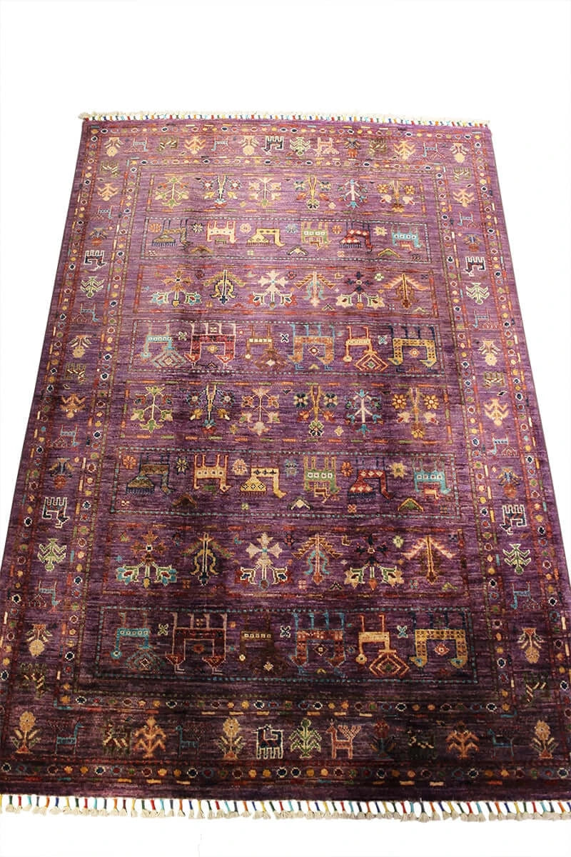 Anadolu Şal Desen Yün El Dokuma Halı