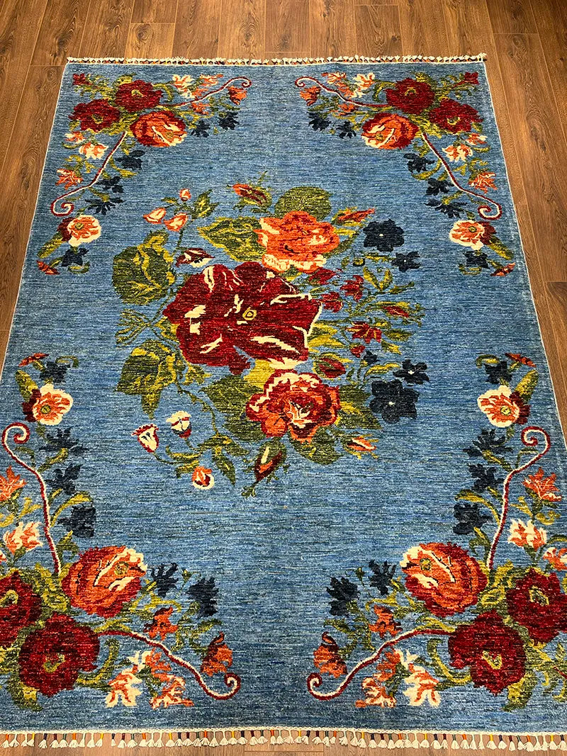 Anadolu Şal Desen Yün El Dokuma Halı