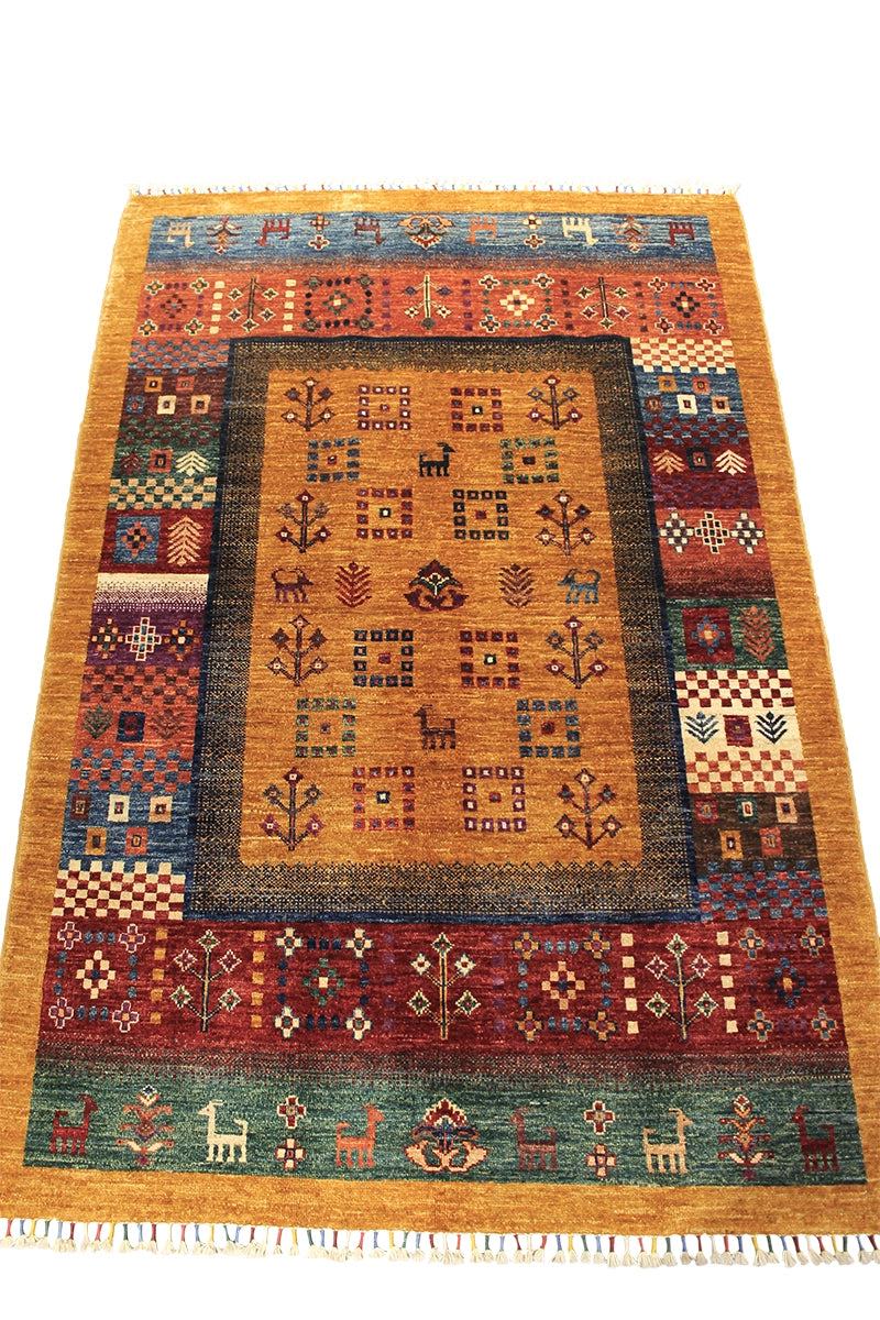 Anadolu Şal Desen Yün El Dokuma Halı