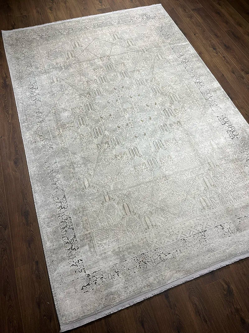 Apex Aura 2825 Gri Özel Tezgah Halısı