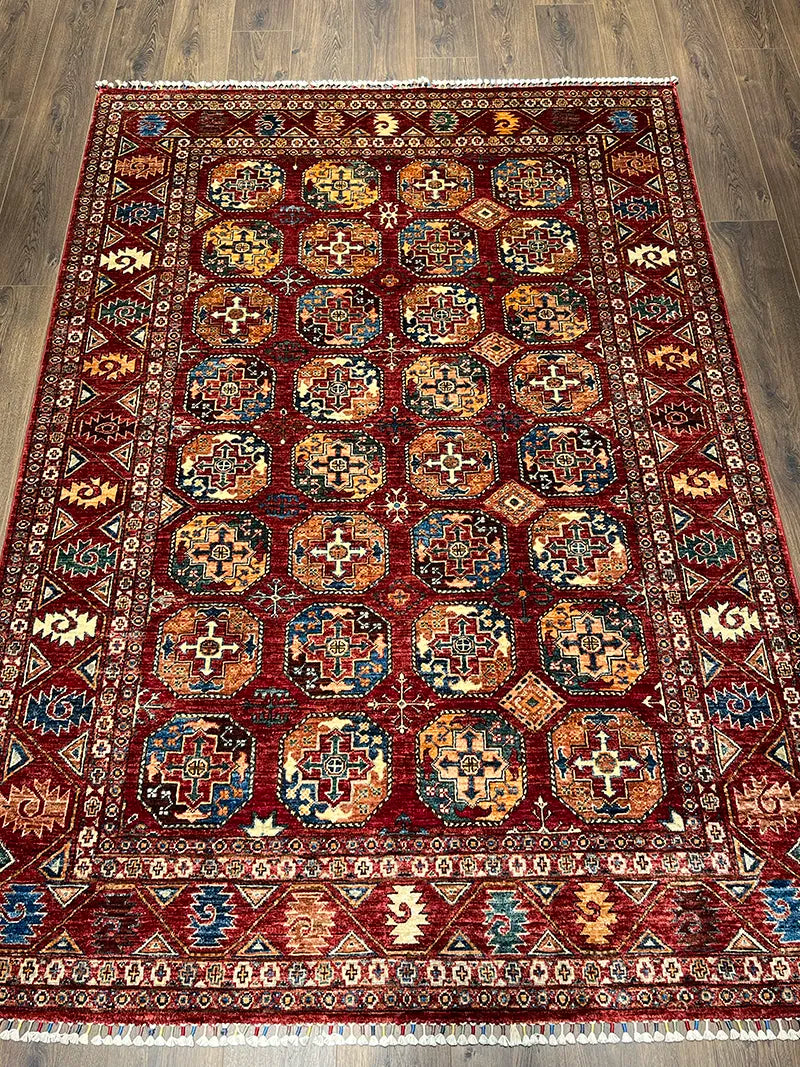 Anadolu Şal Desen Yün El Dokuma Halı