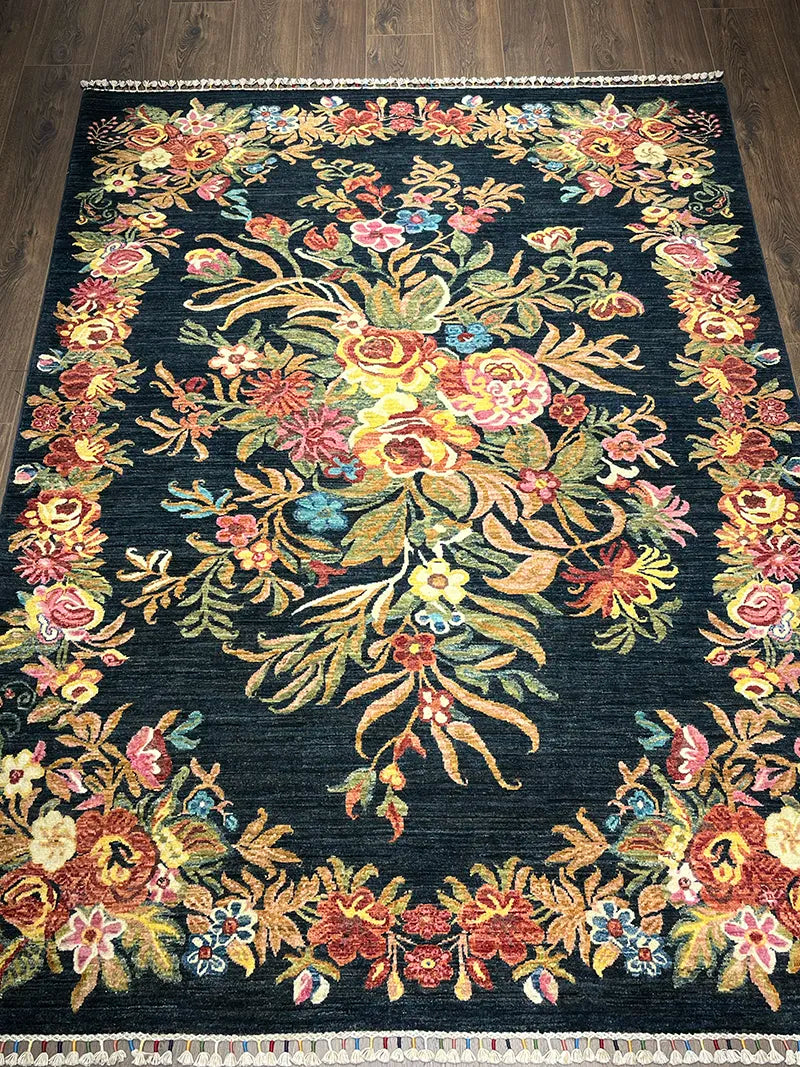 Anadolu Şal Desen Yün El Dokuma Halı