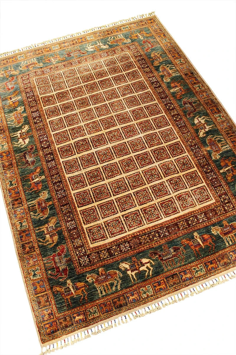 Anadolu Şal Desen Yün El Dokuma Halı