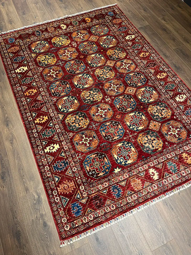 Anadolu Şal Desen Yün El Dokuma Halı