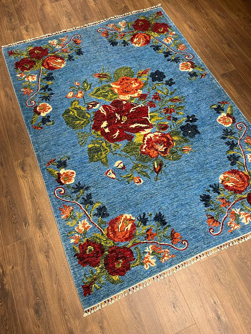 Anadolu Şal Desen Yün El Dokuma Halı