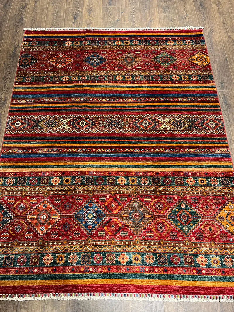 Anadolu Şal Desen Yün El Dokuma Halı